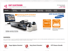 Tablet Screenshot of emtelektronik.com